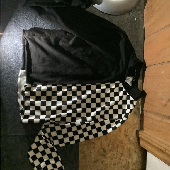 Checker split shirt - Picture 2 of 3